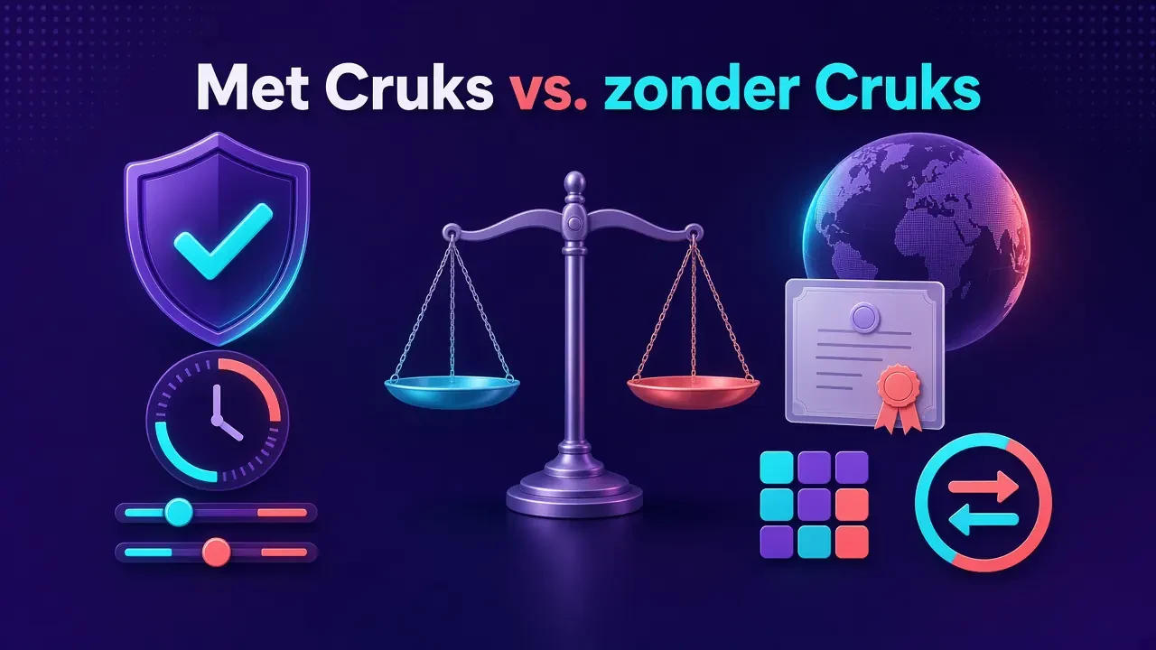 Casino zonder Cruks vs. casino met Cruks